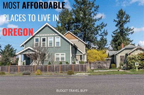 cheap areas to live in oregon